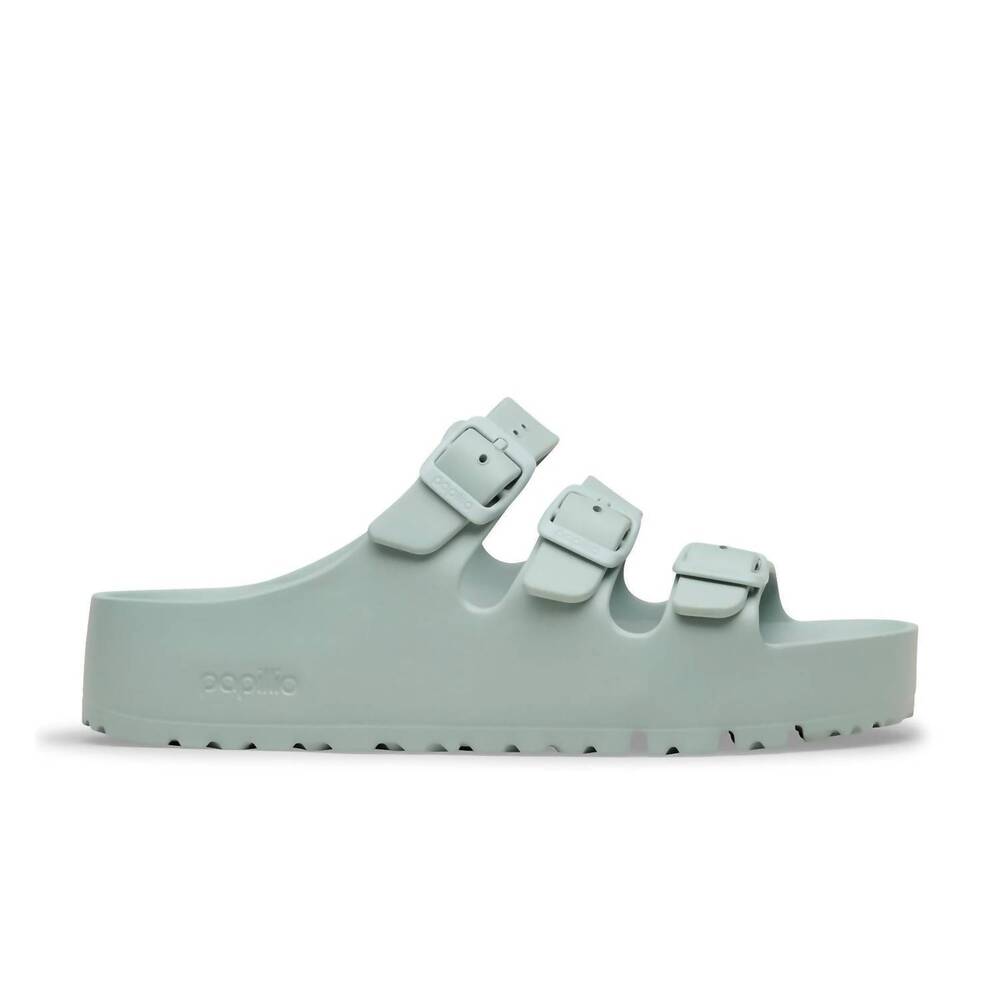 NEW BIRKENSTOCK women's flordia eva flex platform sandal in pure sage